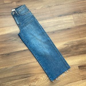 Madewell Wide Leg Crop Jeans